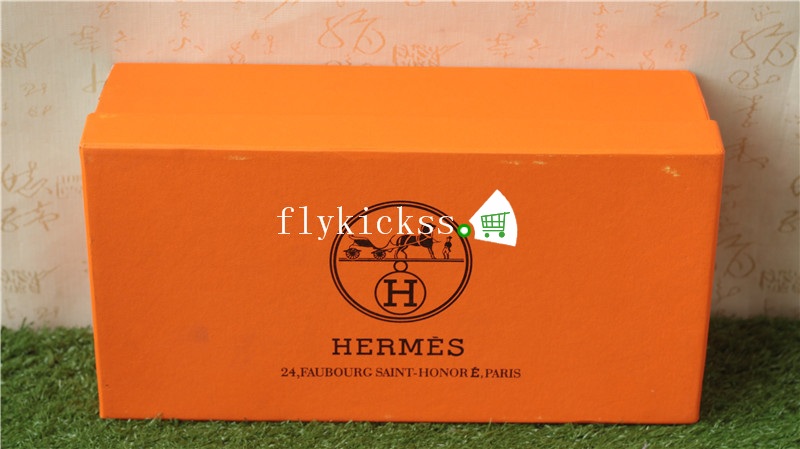 Hermes Brown Slipper